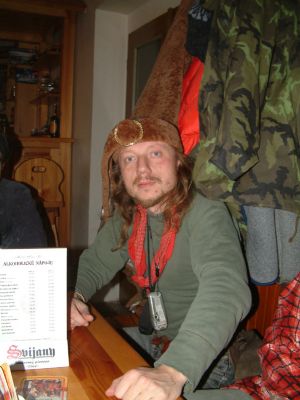 prvn, koho jsme potkali byl op?t Vilk
